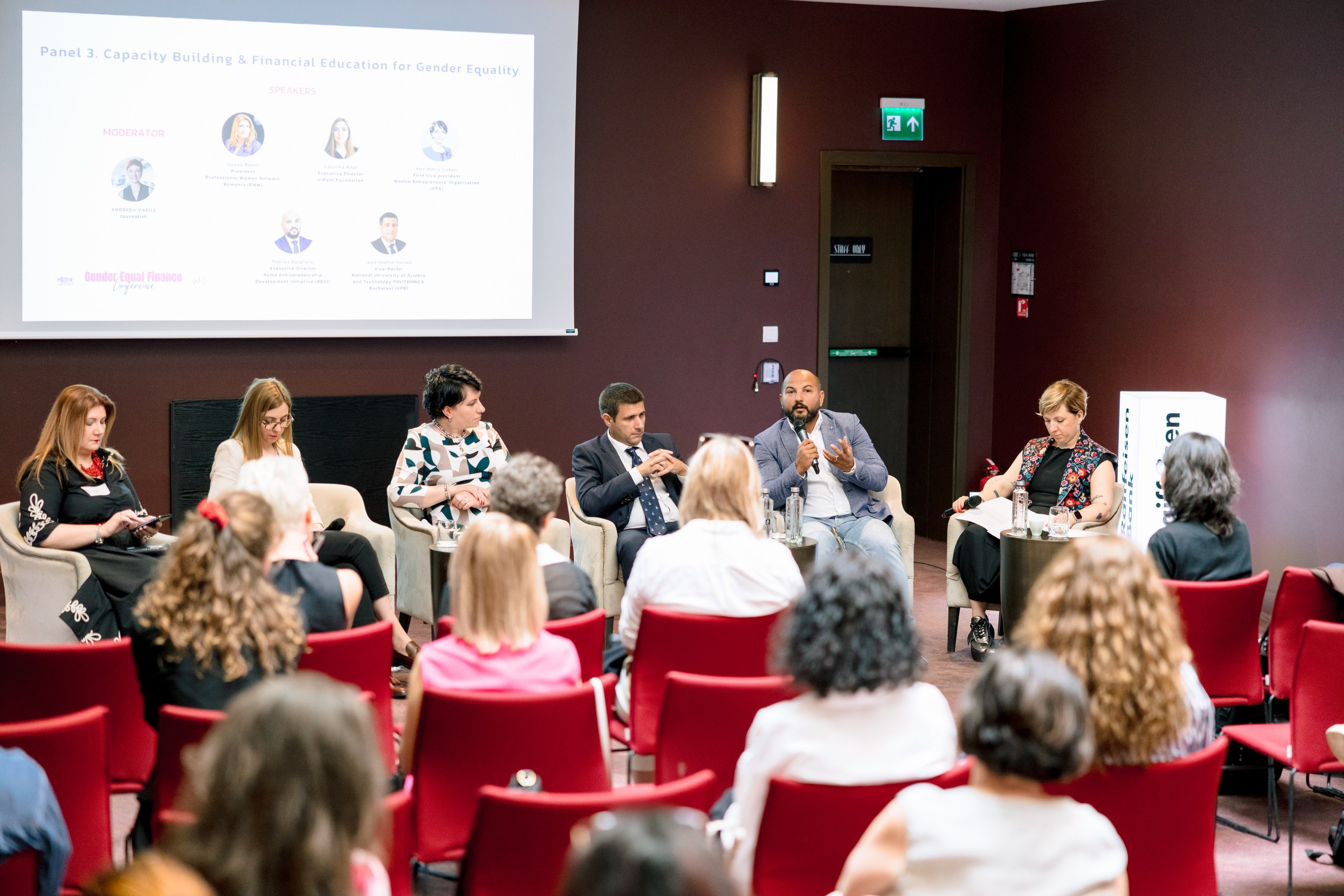 Petrică Dulgheru, Executive Director of REDI Network, was a speaker at the Gender Equal Financing Conference 2025